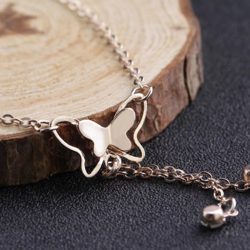 Simple Wild Simple Adjustable Butterfly crystal - Picture 2 of 4